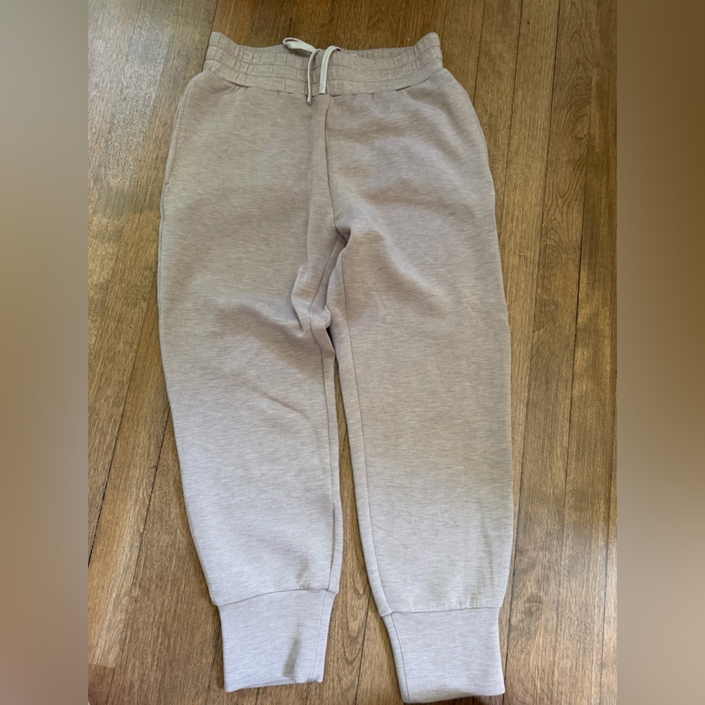 Varley DoubleSoft Taupe Jogger Pants
